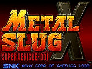 Metal Slug X Classic Action Adventure