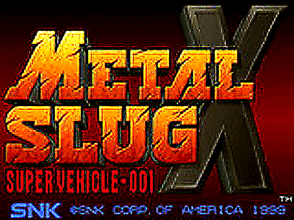 Metal Slug X Classic Action Adventure