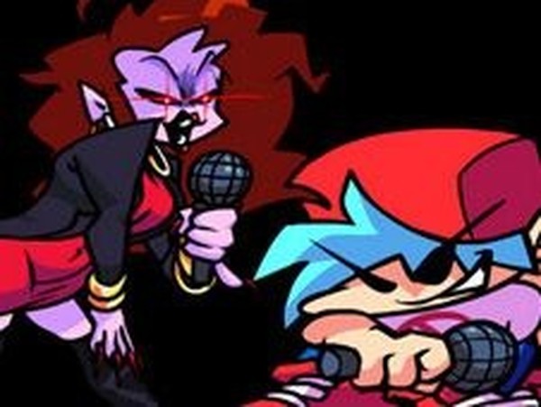 FNF Night of Nights Rhythm Arcade Game