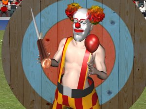 Knife Throw Halloween Arcade Game