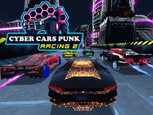 Cyber Cars Punk Racing 2 Online Arcade Game