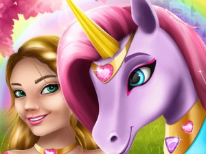 Unicorn Fashion Dress Up Girls Online Dress Up Game