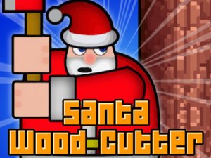 Santa Wood Cutter Online Arcade Game