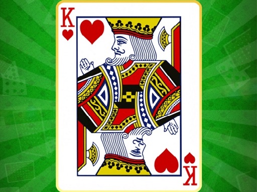 Solitaire King Card Puzzle Game