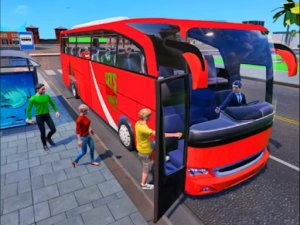 Coach Bus Driving 3D Online Simulation Game