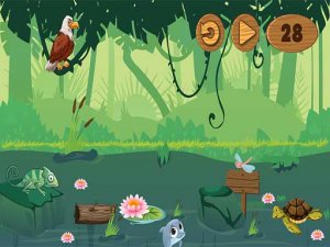 Jump Chameleon Endless Runner Arcade Game