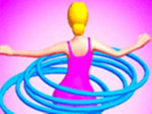 Hula Hoops Rush - Fun Run 3D Online Arcade Game