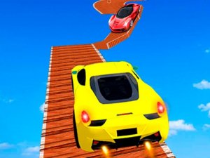 Tricky Impossible Tracks Car Stunt Racing Arcade Game