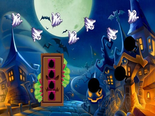 Halloween Cemetery Escape Puzzle