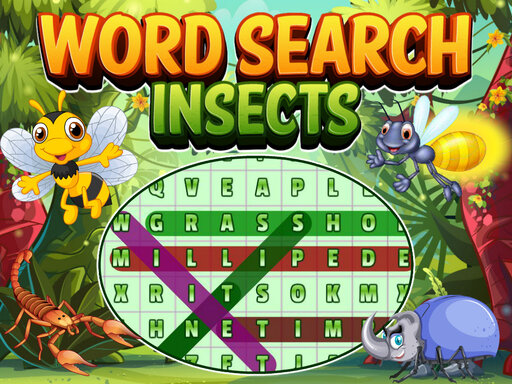 Insects Word Search Puzzle