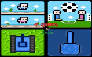 4 Games For 2 Player Online - Fun Competition Pack Arcade Game