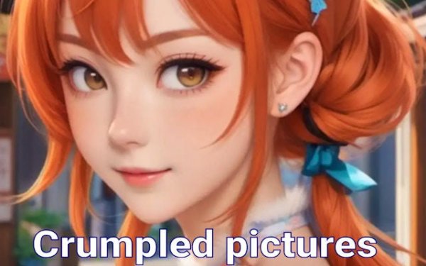 Crumpled Pictures - Puzzle Relaxation Game