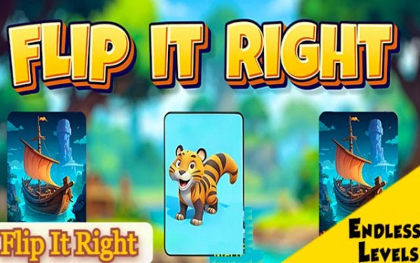 Flip It Right: Memory Match Puzzle Game Online