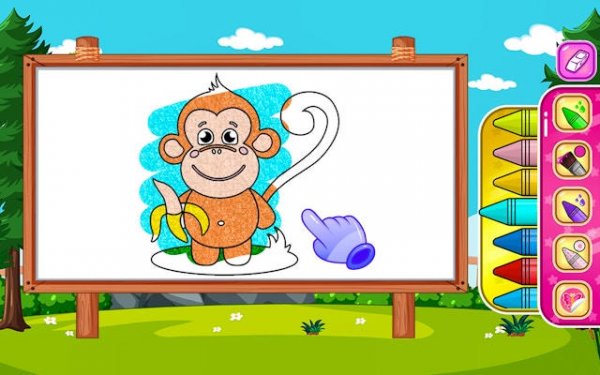 Glitter Coloring For Kids - Sparkling Art & Drawing Online Game