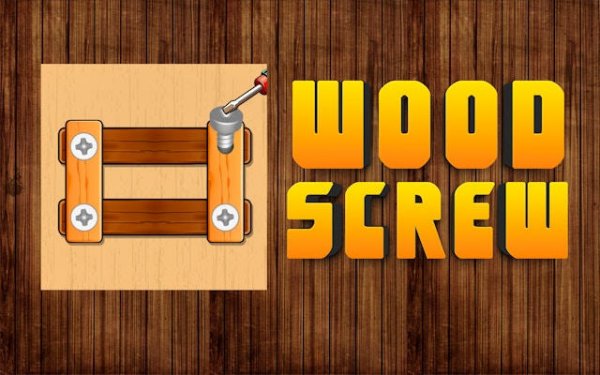 Wood Screw Puzzle Game